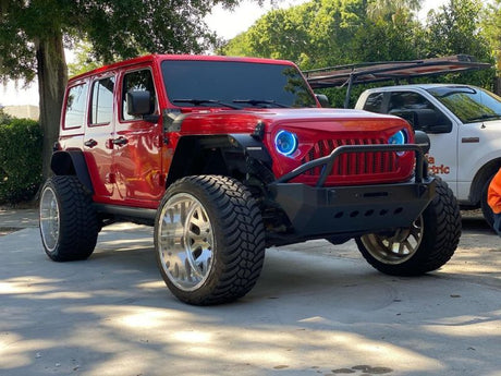 Phares à DEL haute puissance Oracle Jeep Wrangler JL/Gladiator JT 7 po (paire) - Dynamique VOIR LA GARANTIE