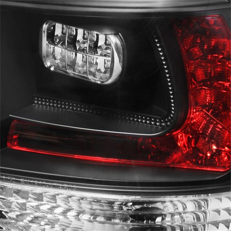 Feux arrière LED Spyder Volkswagen Touareg 03-07 Noir ALT-YD-VTOU04-LED-BK