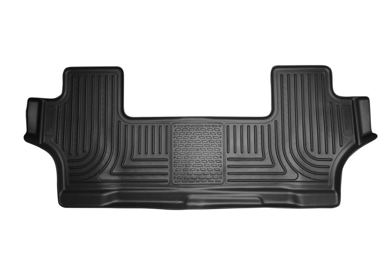 Revêtements de sol noirs Husky Liners 11-12 Honda Odyssey WeatherBeater 3e rangée