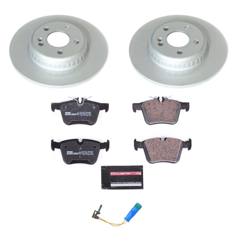 Kit de freins arrière Euro-Stop Power Stop 17-18 pour Mercedes-Benz C300