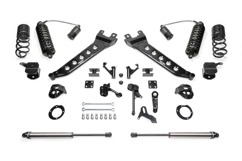 Fabtech 14-18 Ram 2500 4WD Kit de bras de rayon de 7 pouces avec 4.0 C/O Resi Dlss et Rr 2.25 Dlss