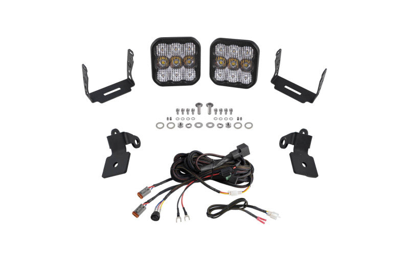 Kit de modules LED pour montant A Polaris RZR SS5 Pro 20 présents de Diode Dynamics - Combo blanc