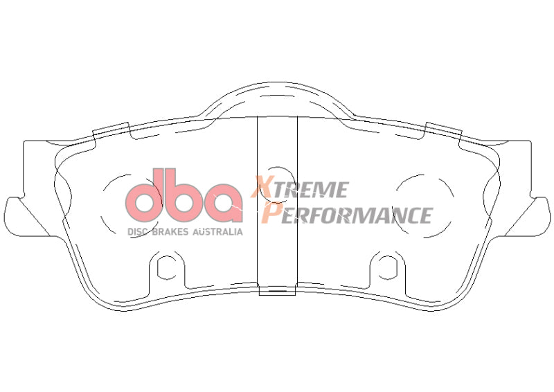 Plaquettes de frein arrière DBA 08-09 Pontiac G8 3.6 Base/6.0 XP650