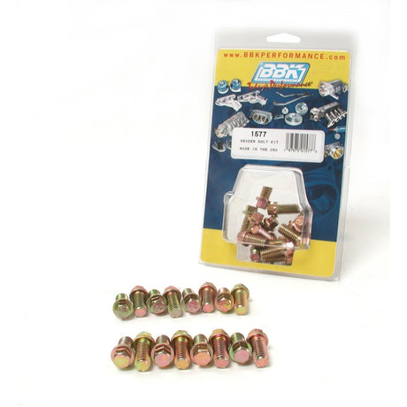 Kit de boulons de collecteur d'échappement BBK Ford SBF 302 351W - 3/8-16 0,75 po (16)