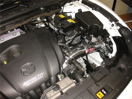 Prise d'air froid noire Injen 14-15 Mazda 6 2,5 L 4 cylindres avec MR Tech et Air Fusion