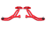 BMR Suspension 05-14 Ford Mustang Lower A-Arms - Red - Non-Adjustable BMR Suspension