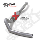 KIT Diamond Eye 4 po CB MFLR TUYAU DE RÉPARATION SGL AL : 01-05 CHEVY/GMC 6,6 L 2500/3500