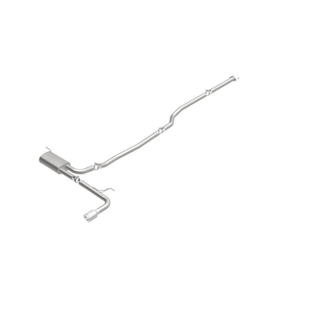 Catback MagnaFlow, SS, 2,5 po, Street, passage simple en ligne droite. Embout poli de 4 po, Ford Fusion 2,5 L 2015