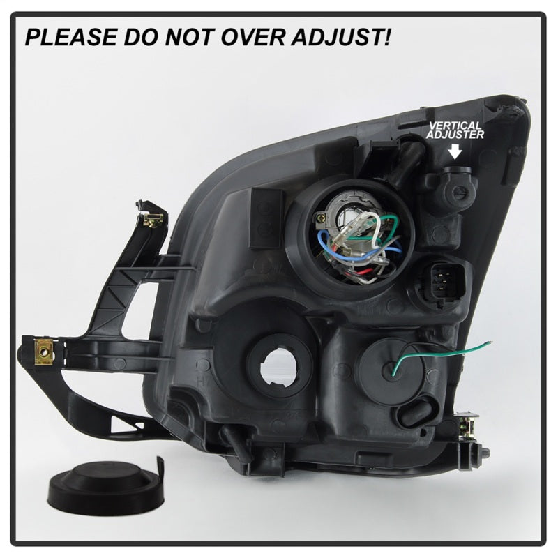 Phares de projecteur DRL à barre lumineuse xTune 06-09 Ford Fusion - Chrome (PRO-JH-FFU06-LB-C)