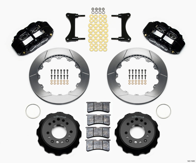 Kit de chapeau avant Wilwood Narrow Superlite 6R 12,88 pouces 93-96 Mazda RX7