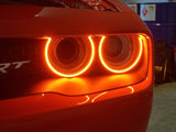 Oracle 15-21 Dodge Challenger Dynamic Surface Mount Headlight Halo Kit - - Dynamic