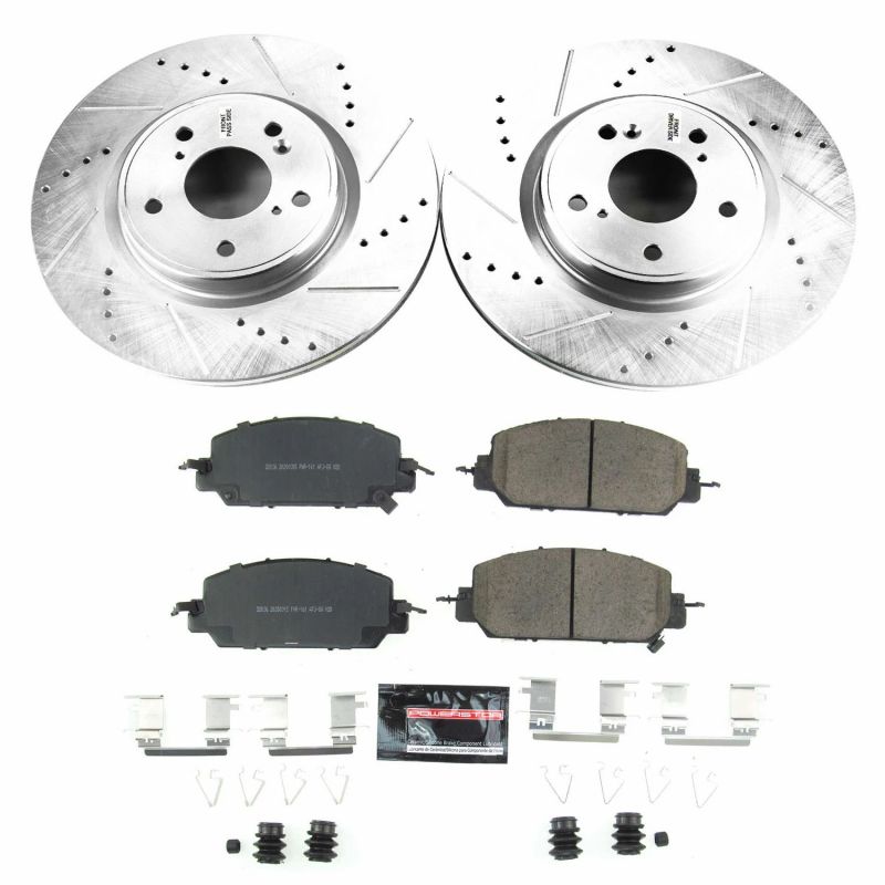 Kit de freins sport Power Stop 17-18 Honda CR-V Z23 Evolution avant
