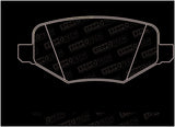 StopTech Street Brake Pads - Front/Rear