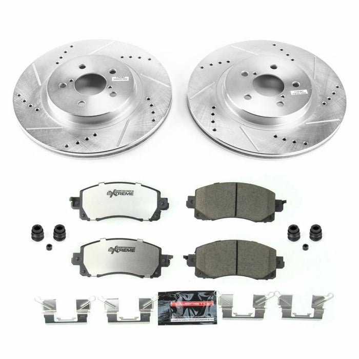 Kit de freins avant Power Stop 18-19 pour Subaru Crosstrek Z26 Street Warrior