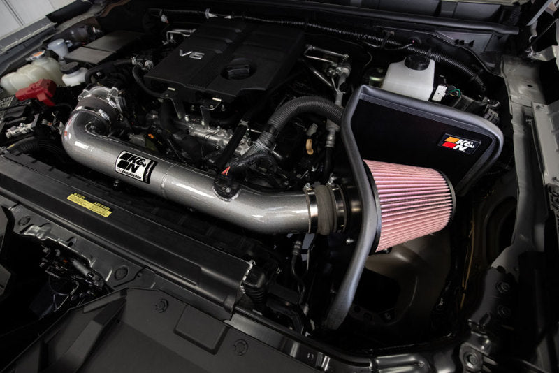 Système d'admission d'air performant K&amp;N 2022 Nissan Frontier V6 3.8L