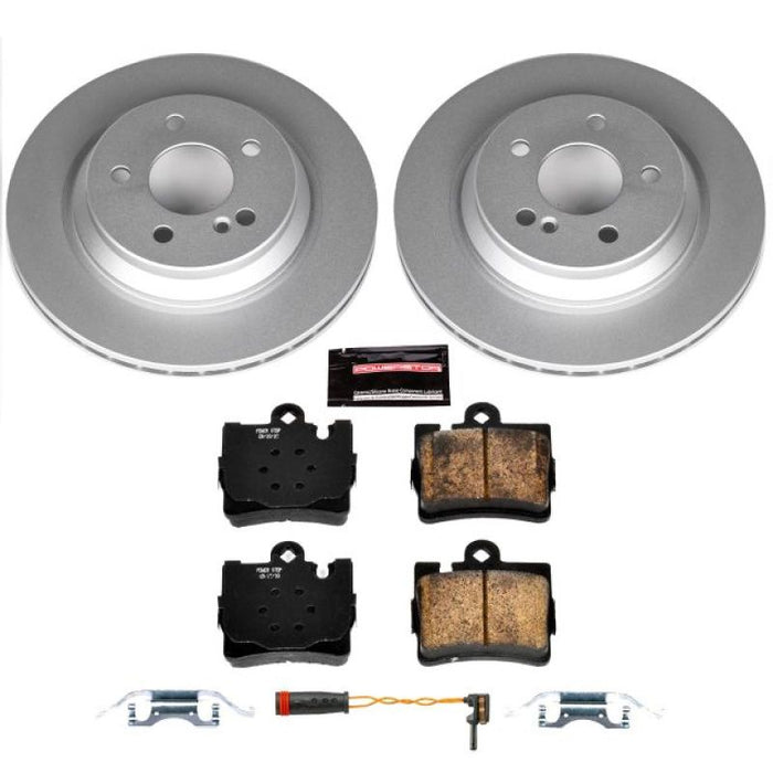 Kit de freins arrière Power Stop 00-03 Mercedes-Benz CL500 Z23 Evolution Sport Coated