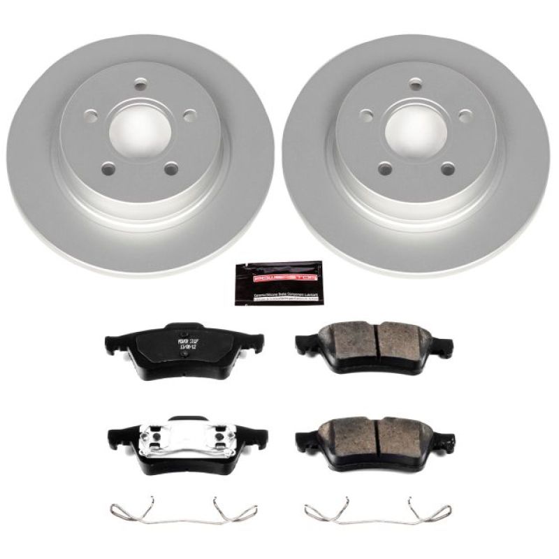Kit de freins arrière Power Stop 04-05 Volvo S40 Z23 Evolution Sport Coated