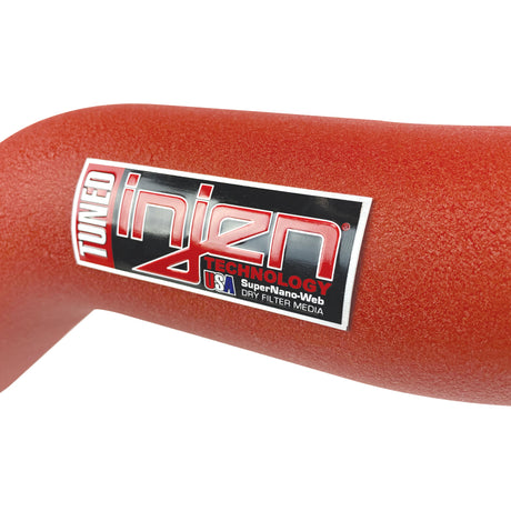 Kit de tuyauterie de refroidisseur intermédiaire en aluminium Injen 15-20 Ford F150 3,5 L V6 (tt) - Rouge froissé