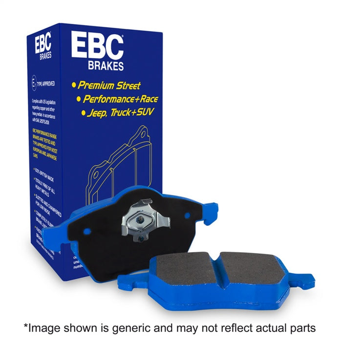 EBC 05-08 Infiniti G35 3.5 2WD Bluestuff Front Brake Pads