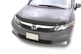 Protecteur de capot en acrylique à profil bas AVS 2012 pour Honda Civic Aeroskin - Fumé