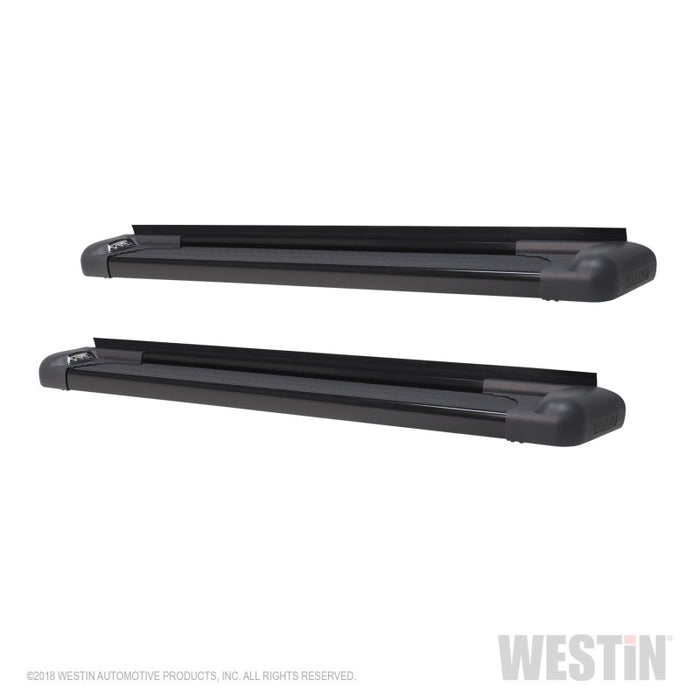 Marchepieds Westin SG6 en aluminium noir 74,25 po