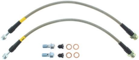 Conduites de frein arrière en acier inoxydable StopTech 06-10 Chevrolet Corvette Z06