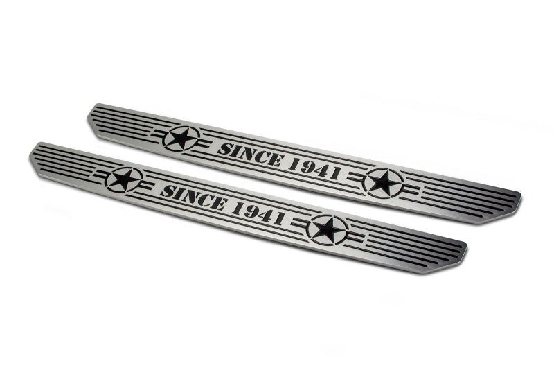 Plaques de seuil avant Jeep Gladiator JL DV8 Offroad 2018-2019