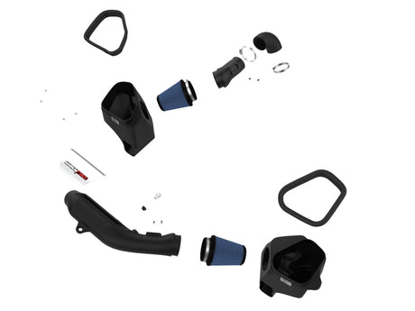 Système d'admission d'air froid aFe POWER Magnum FORCE Stage-2 Pro 5R 15-19 BMW M3/M4 3.0L