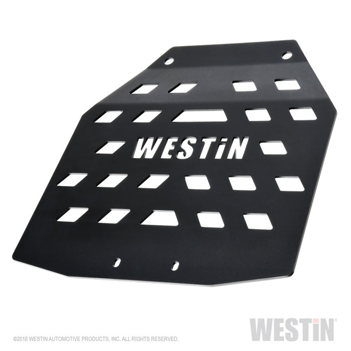 Plaque de protection pour boîte de transfert Westin/Snyper 18-21 Jeep Wrangler JL - Noir texturé