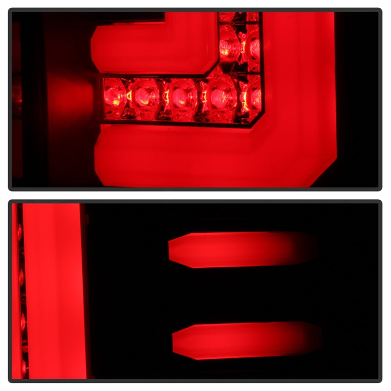 Feux arrière à DEL pour GMC Sierra 2016-2017 Spyder - Fumée noire ALT-YD-GS16-LED-BSM