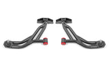 BMR 10-14 Ford Mustang Adj. Lower A-Arms Delrin/Rod End w/ 19mm STD. Ball Joint - Black Hammertone BMR Suspension