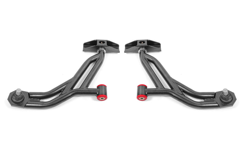 Suspension BMR 05-14 Ford Mustang Bras A inférieurs - Noir martelé - Non réglable