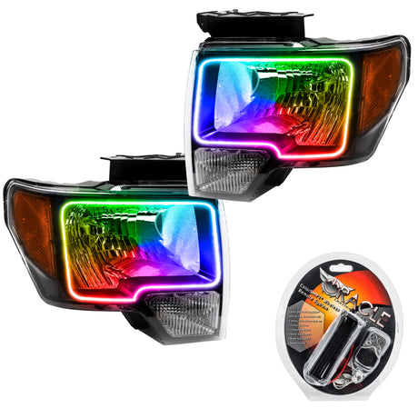 Oracle 09-14 Ford F-150 LED HL - Noir - ColorSHIFT VOIR LA GARANTIE