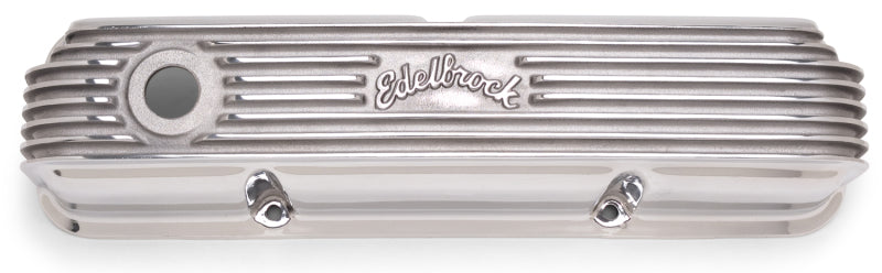 Couvercle de soupape Edelbrock Classic Series Ford 1958-1976 FE V8 poli