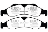Plaquettes de frein avant EBC Yellowstuff pour Ford Expedition 5.4 2WD 07-09