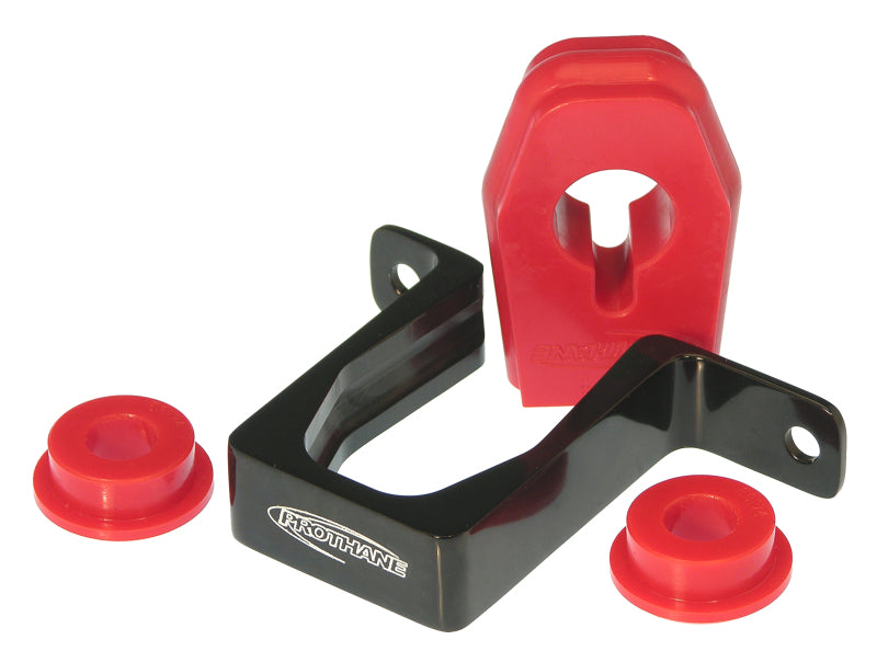 Support de levier de vitesse Prothane Ford Mustang uniquement - Rouge