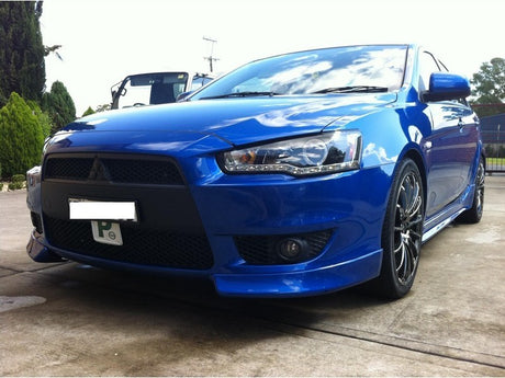 Projecteur Spyder Mitsubishi Lancer/EVO-10 08-14 Modèle halogène - LED Halo DRL Blk PRO-YD-ML08-DRL-BK