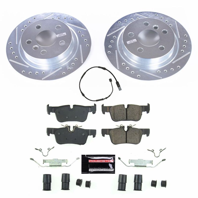 Kit de freins arrière Power Stop 16-18 Mini Cooper Clubman Z23 Evolution Sport