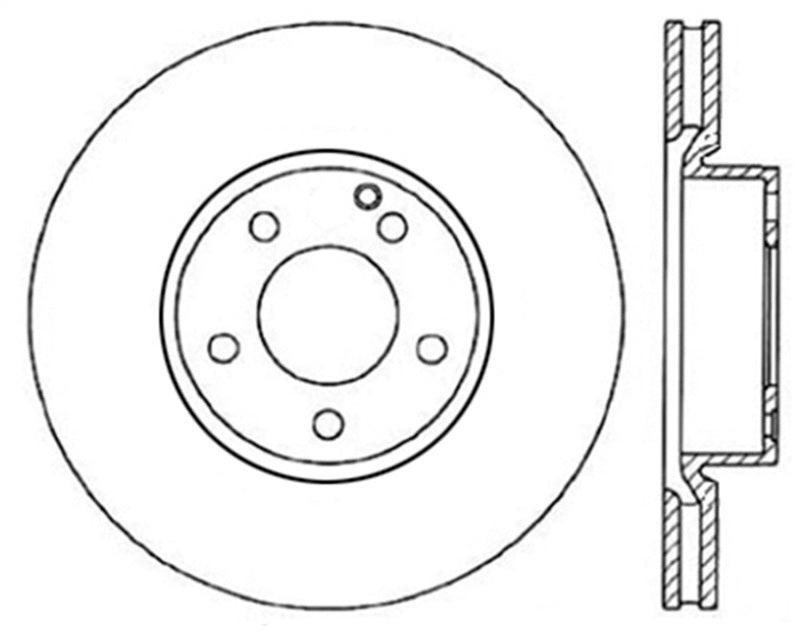 Disque de frein sport percé StopTech