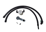 Séparateur d'huile côté conducteur J&amp;L 2020-2024 Ford Explorer 2.3L EcoBoost 3.0 - Anodisé transparent