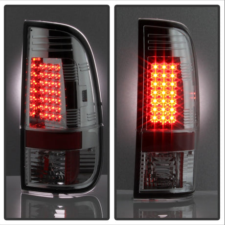 Feux arrière LED latéraux Spyder Ford F150 97-03/F250/350/450 Super Duty 99-07 Chrm ALT-YD-FF15097-LED-C