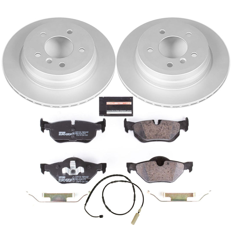 Kit de freins arrière Euro-Stop Power Stop 11-13 pour BMW 328i