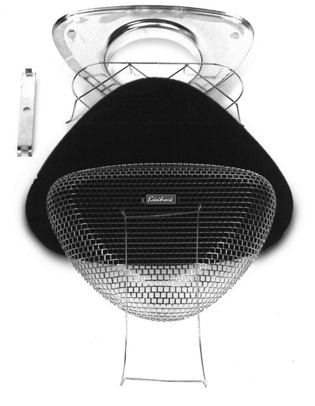 Filtre à air Edelbrock Pro-Flo série 1000 avec dessus triangulaire en acier 11 375 po x 8 375 po x 3 po Chrome