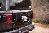 Kit de suppression de roue de secours DV8 Offroad 18-22 Jeep Wrangler JL avec supports d'éclairage