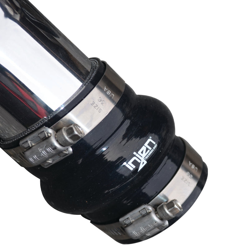 Kit de tuyauterie de refroidisseur intermédiaire en aluminium Injen 15-19 Ford Mustang 2,3 L EcoBoost - Poli