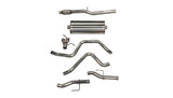 Corsa 2019-24  Silverado/Sierra 5.3L V8 3in Dual Rear Exit 157in Wheelbase Catback - Sport (No Tips)