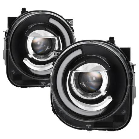 Phares de projecteur DRL pour Jeep Renegade 15-17 xTune - Noir (PRO-JH-JREN-LBDRL-BK)