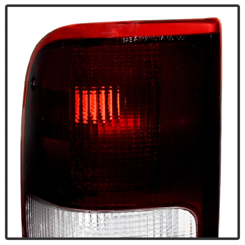 xTune Ford Ranger 93-97 OE Style Tail Lights Red Smoked ALT-JH-FR93-OE-RSM