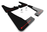 Rally Armor 22-26 Tesla Model X Black UR Mud Flap w/Red Logo