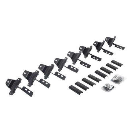Supports de montage Go Rhino 20-22 Jeep Glatiador JT 4DR (série V V3/RB10 Slim/RB20 Slim) - Tex. Blk